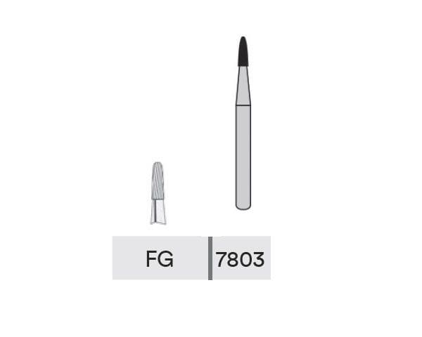 round end taper carbide bur 12 bladed