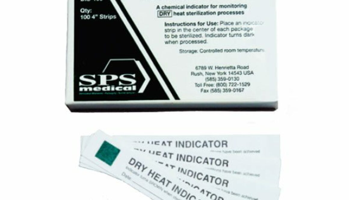 dry heat disinfection process indicator strips pack of 100