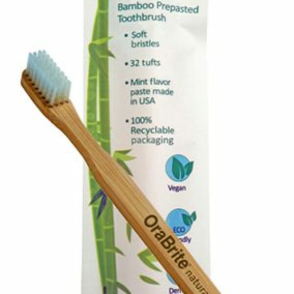 Pre-pasted Bamboo Toothbrushes