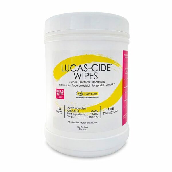 Lucas-Cide Disinfectant Wipes