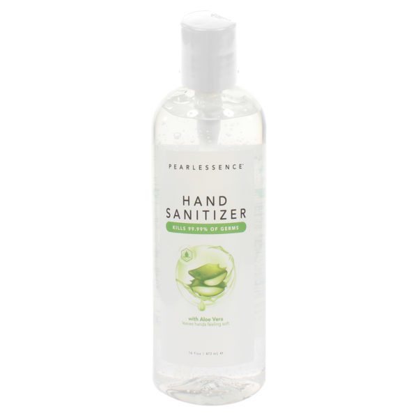 hand sanitizer with aloe pearlescence