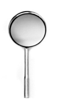 Closeout Sale: Dentronix #5 Rhodium Single-sided Mirror