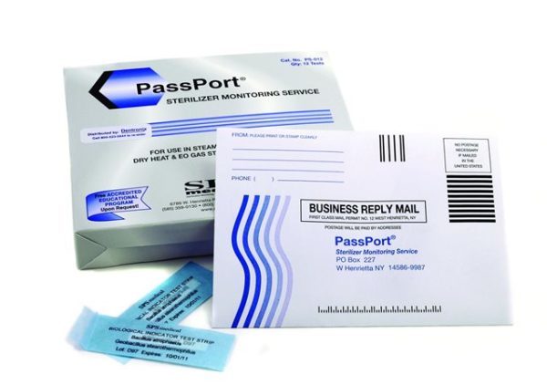 passport sterilization monitoring service mailer packs