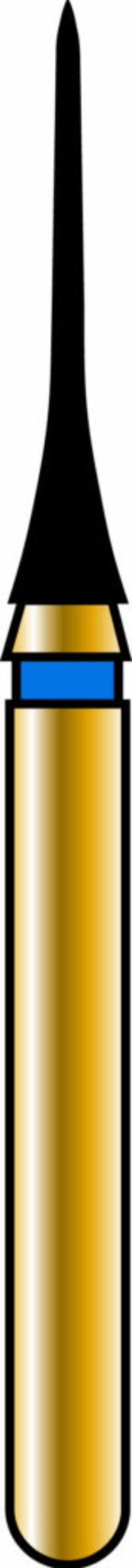 Interproximal 18-8mm Gold Diamond Bur