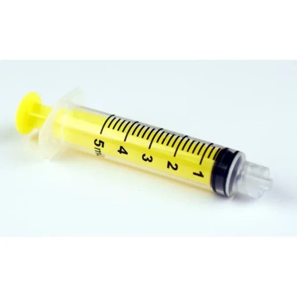 CanalPro Color Syringes Yellow, 5 ml