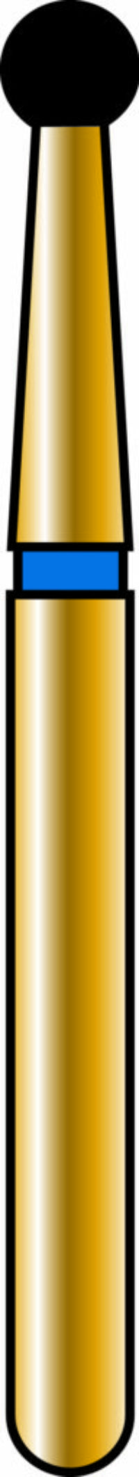 Round 18mm Gold Diamond Bur