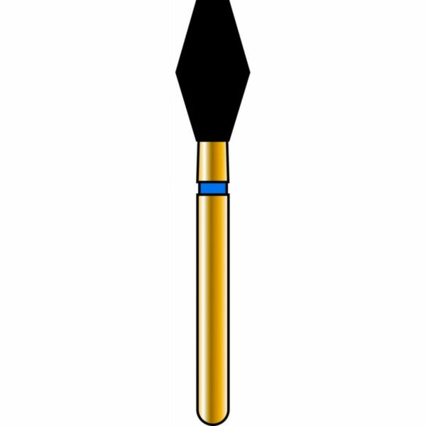 Occlusal 37-7mm Gold Diamond Bur - Coarse Grit