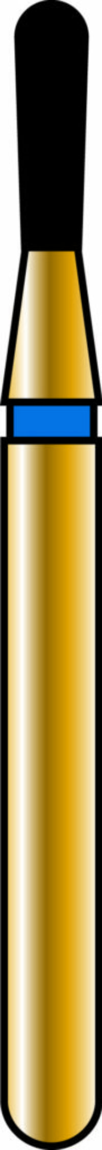 Pear 12-4mm Gold Diamond Bur
