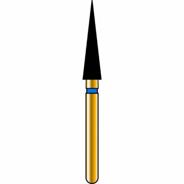 Flame 24-10mm Gold Diamond Bur