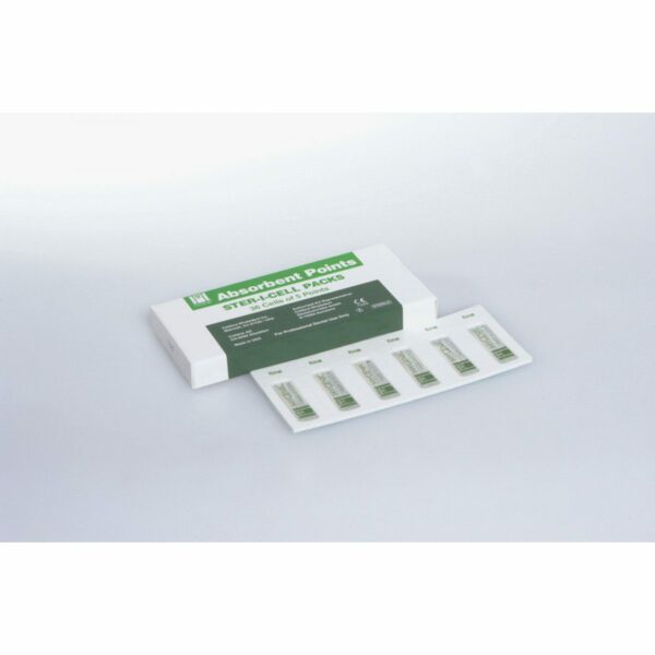 HYGENIC Ster-I-Cell Paper Points White Conventional M