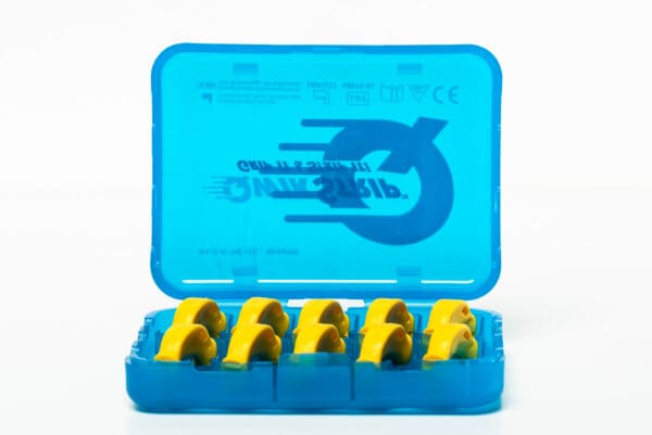 QwikStrip Double-Sided Superfine (Yellow) Abrasive Strips, 10/Pack - Image 3
