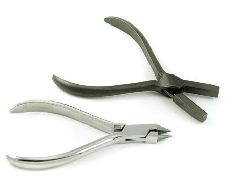 Prodent Crown and Collar Non-Serrated Curved Scissors