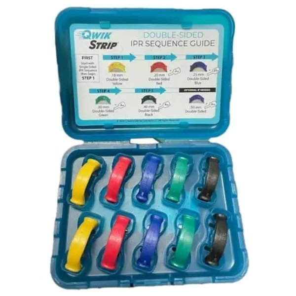 QwikStrip Curved Assorted Abrasive Strips, 10-pc Kit