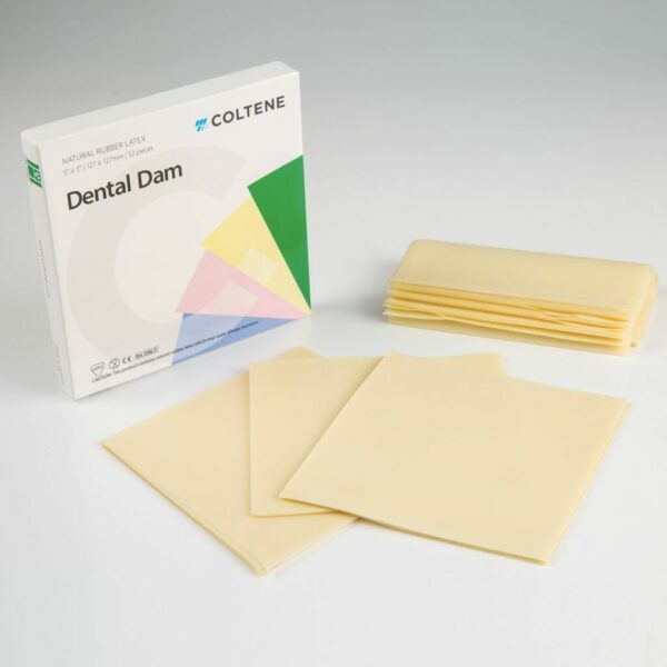 Dental Dam Latex, 5x5, Heavy, Light Color -52 pcs