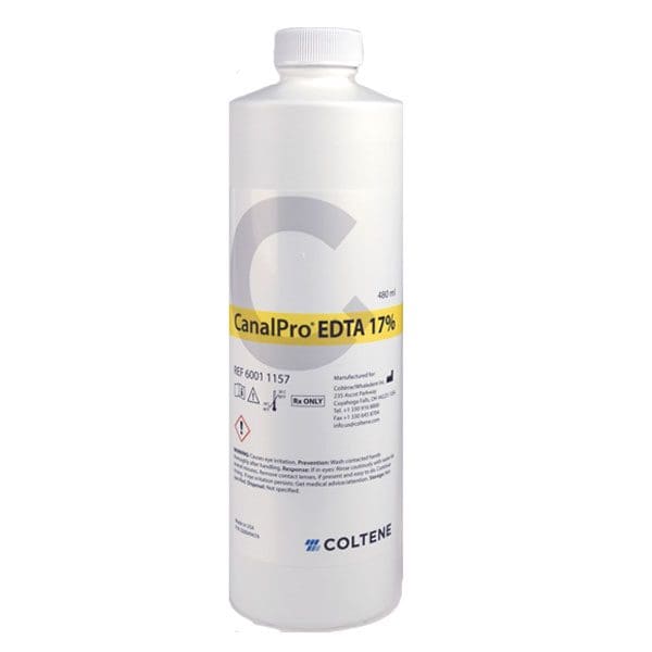CanalPro EDTA 17% Removes the smear layer (debris, bacteria) and opens dentin tubules.