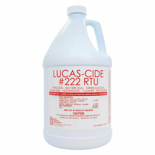 Lucas-Cide Ready to Use Sanitizer Disinfectant for Salon and Spa