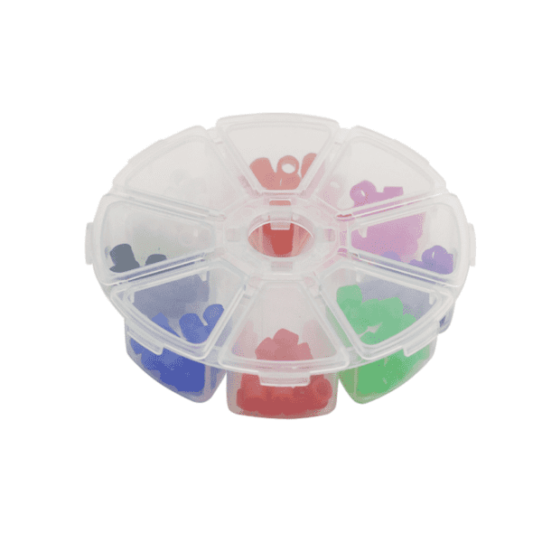 Color Coded Silicone Rings