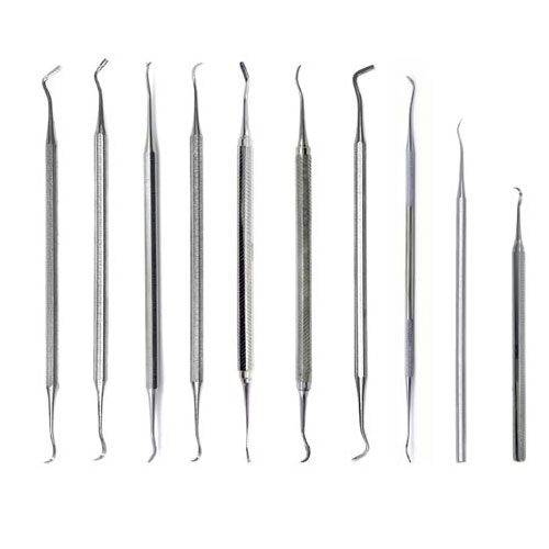 scalers pushers pluggers dental instruments